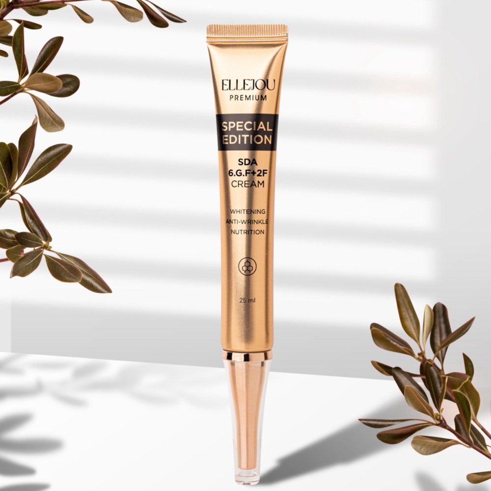 1 Tube - ELLEJOU Premium Special Edition SDA 6GF+2F Cream